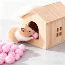 50pcs/Pack Winter Warm Small Pet Supplies - Colorful Small Pet Nest Pad, Suitable For Hamsters, Teddy Bears, Hedgehogs, Etc., Soft & Comfortable Habitat, Easy To Clean Pet Cage Accessories (Multiple Colors Available) - Multicolor - View 2