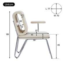 Dining Chairs - Beige - View 2