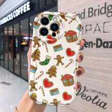 Una colección de diseños con temas navideños que SE adapta perfectamente a una amplia gama de modelos de  de apple, incluyendo 12, 11, XS, XR, X, 8, 7, SE, Plus, Mini, Pro y Max. Esta funda de teléfono de aceite de onda suave a prueba de golpes es un excelente regalo. - Mezcla de colores 2 - Ver 6