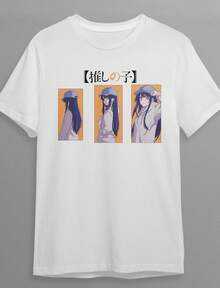 Hoshino Ai - Oshi No Ko 2 Anime Shirt Uni T-Shirt Sweahirt Hoodie Shirt Man Woman Vintage Shirt Fan Gift Shirt S912 - White - View 1