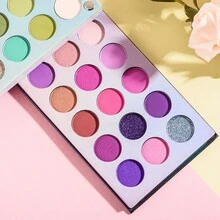 beauty glazed Set Palet Eyeshadow 3-in-1 - Matte, Shimmer, Tahan Lama, Pigmentasi Tinggi, Tahan Air, Eyeshadow Berwarna, Bedak Kontur, Highlighter - MultiWarna - View 8