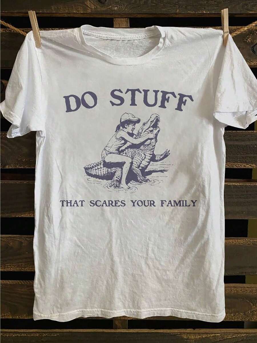 Camiseta de manga corta de cuello redondo 100% algodón para hombre, con diseño gráfico de bandas de rock punk y series de TV de los años 80 y 90 - Suave, transpirable, lavable a máquina, tallas S-XXXL para conciertos, regalos, uso casual (inspirada en series e icónicas bandas) - Estilo divertido de horror punk rock, sin acolchado, ajuste regular, ropa de todas las temporadas, prendas vintage nostálgicas - Negro - Ver 1