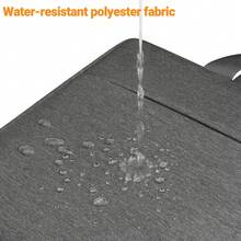 TECOOL 适用于14-17.3英寸华硕、惠普及其他品牌笔记本电脑的加厚肩带笔记本电脑包，防水防震，深灰色。 - 深灰色 - 查看 5