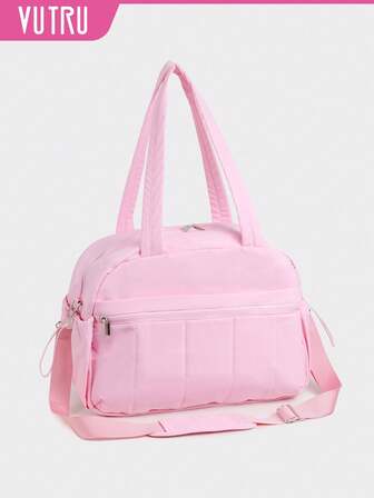 VUTRU Wet & Dry Compartment Luggage Bag, Single Piece Diagonal Crossbody Gym Bag