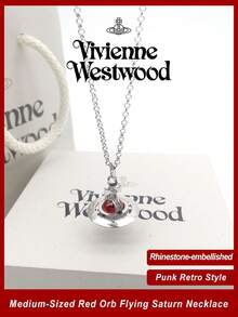 Vivienne Westwood New Tiny Orb Pendant Necklace - Silver - View 1