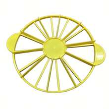 Separador de pastel/pan en rebanadas de 10/12, cortador equilibrado de plástico, fácil de usar, herramienta de repostería, apto para restaurantes y cocinas, color aleatorio - Multicolor - Ver 10