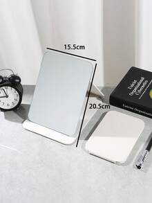 1pc Folding Makeup Mirror, Portable Handheld Makeup Mirror, Simple Vanity Mirror For Dorm And Desktop, Foldable,Makeup,Cheap,Room Decor,Vanity,Travel,Bedroom,Makeup Accessories,Mirror,Vanity Mirror,Mini Mirror,Compact Mirror,Mirror Small,Hand Mirror,Cheap,Stocking Stuffers,Makeup,Makeup Tools,Cheap Stuff,Gifts,Gifts For Women,Christmas Gifts,Giveaways,Travel,Cheap Stuff,Travel Essential - Multicolor - View 13