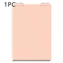 360° Flip Top Flip Notebook Cherry Blossom Pink - Wooden, Double-Sided Ink-Proof For Class/Office/Daily Recording - Hồng - Xem 9
