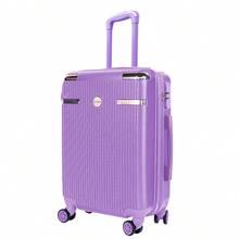 Maletín De Viaje De Negocios Ligero De 20» Y Gran Capacidad Maleta 10 Kg Cabina Candado Doble Llanta 360° - Violeta 8183 - Ver 10