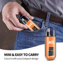 HIENA 4-In-1 Professional Hair Clippers & Beard Grooming Kit, Cordless Electric Hair Trimmer For Men, USB Charging & Digital Display, Hair Tools For Men, Portable Electric Shavers, Household Barber Supplies, Christmas Dad Gifts, Men's Gifts - 金色 - 查看 11