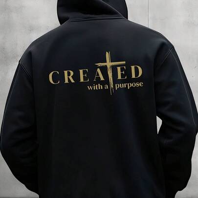 Men's Hoodie With "…