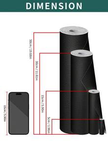 1卷自粘人造革补丁，适用于沙发修补、汽车内饰、皮革床翻新、软硬装饰覆盖——防褪色、强力粘性、耐磨、耐用、抗撕裂、抗拉伸，颜色可选：黑色/棕色/白色/蓝色/橙色