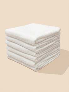 1条超大号柔软婴儿毛巾，可作浴巾、尿布垫、围兜，吸水性强，防污渍，适合居家及户外使用。 - 彩色 - 查看 4