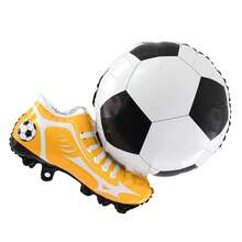 Football Balloons, Football Trophies, Football Shoes Designs, Suitable For Birthday Parties, Sports Events, School Gatherings, Anniversary Celebration Parties' Balloon Decorations, Celebration Scenes For Football Enthusiasts, And Party Decoration Balloons. - Multicolor - View 12