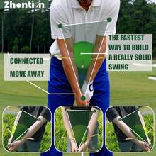 Golf Swing Trainer Helps Improve Hand Positioning, Smart Golf Training Assistant Device For Posture Correction Practice. The Golf Swing Trainer Is Suitable For Golfers Of All Levels, From Beginners To Professionals. - Multicolor - View 4