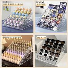 1Piece Home Lipstick And Cosmetics Storage Rack, Multi-Layer Transparent Nail Polish Display Rack, Nail Art Storage Box, Storage Rack - Multicolor - View 11