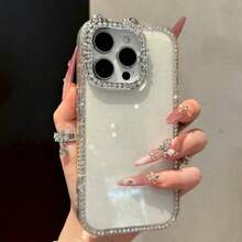 [Popular] Cute, Sparkly, And Stylish Cat Ear TPU Smartphone Case For IPhone 17/17 Pro/17 Pro Max/16/16 Pro/16 Pro Max/15/15 Pro Max/14/14 Pro/14 Pro Max/13/13 Pro/13 Pro Max. Luxurious, Waterproof, Drop-Resistant, And Scratch-Resistant. - 紫色 - 查看 6