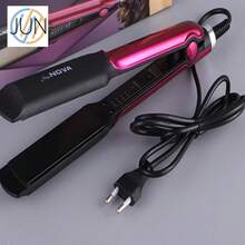 Dual-Purpose Curling And Straightening Hair Bar With Negative Ions For Big Volume - Random Color Shipping - Multicolor - View 1