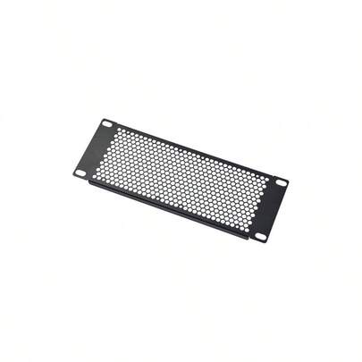 Vented 2U Blank Panel Metal Rack Mount DeskPi RackMate T1/T0/T2/10 Inch Server Rack/ Cabinet, Installation Of 7cm Or 8cm Fan