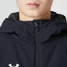 Under Armour Herr/Dam Isolerad Kort Vadderad Jacka 22600902-001 - Svart - Visa 10