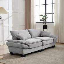 Sofas & Couches - Abu-abu Muda - View 4