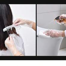 50只/100只装，一次性塑料手套，适用于烹饪和清洁，透明防水防油，防滑防污，适用于家庭、厨房、餐厅、餐饮和户外小吃等场合，可用于用餐、烧烤、清洁等——食品安全，多用途手套 - 彩色 - 查看 8