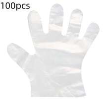 50只/100只装，一次性塑料手套，适用于烹饪和清洁，透明防水防油，防滑防污，适用于家庭、厨房、餐厅、餐饮和户外小吃等场合，可用于用餐、烧烤、清洁等——食品安全，多用途手套 - 彩色 - 查看 13