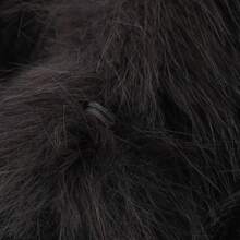 ZA 2025 冬季新款女士仿毛皮短外套 - 黑色 - 查看 9