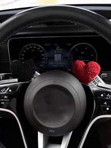 Heart Shaped Fashion Hanging Decor For Car Interior - Multicolor - View 3