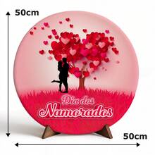 Painel De Mesa 50x50 Dia Dos Namorados 202