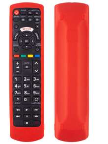 Funda protectora compatible con el control remoto de TV RM-L1268/N2QAYB001212 con adhesión completa. Con cuerda colgante - Multicolor - Ver 14