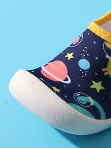 一双新款卡通儿童夏季水鞋，防滑防撞，沙滩河边划水鞋 - 藍色 - 查看 4