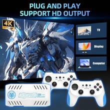 YIYI X10 Pro 2025 New Retro Game Console Game Stick, Built In 50000+ Retro Games 51 Emulator Console,4K HD Output Plug And Play Retro Gaming Stick,Cortex-A55,Plug & Play Video Games For TV 128G 1pc (Blue/White) - Nhiều màu - Xem 5