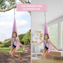 Active Silk Aerial Yoga Hammock Set, Enhances Yoga Inversion Poses, Flexibility And Core Strength