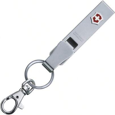XZGB VICTORINOX Belt Hanger Keychain Key Ring Multi Clip Simple Lightweight Gift Metal Silver Black
