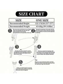 1 Cặp quần bó định hình cơ thể gợi cảm 40D dành cho nữ có chức năng kiểm soát bụng và nâng mông, tất, quần tất thời trang và đơn giản, chất liệu trong suốt - Nhiều màu - Xem 11