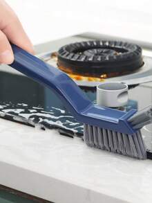 1 bàn chải vệ sinh khe hở đa năng, lông cứng, tay cầm treo, độ cứng trung bình, lý tưởng để vệ sinh nhà bếp, bệ cửa sổ, vết nứt sàn, phòng tắm, bồn cầu, bồn tắm và vòi hoa sen - Nhiều màu - Xem 8