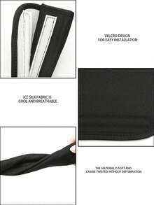 1pc Custom Embroidered Name Car Seat Belt Shoulder Pad, Backpack Shoulder Pad, Seat Belt Anti-Strangle Cover, Multi-Function Shoulder Strap Pad, Universal For All Seasons, Suitable For All Car Models, Can Also Be Used For Backpack Straps, Camera Straps, Luggage Straps, Guitar Bag Straps, Etc - Multicolor - View 7