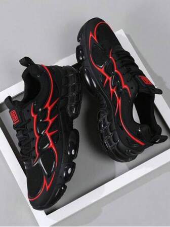 Men's Sports Shoes, New KPU Leather Casual Sneakers, Student Shoes, All Season Athletic Shoes, Basketball Shoes, High-Top Basketball Shoes, Anti-Slip Cushioned Basketball Shoes For Teenagers, High Quality Basketball Shoes, Sports Lace-Up Running Shoes