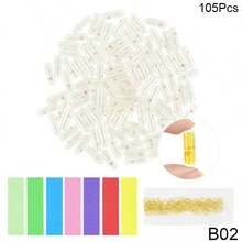 105pcs/Set Message Capsules Heart Pill With Roll Paper Blank Notes Clear Wish Bottle Capsule Emoticon Smile Pills Wedding Valentine's Day Gifts Holiday Message Ceremony Supplies - Multicolor - View 14