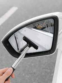 Car Rearview Mirror Wiper, Defogging And Removing Water From Car Window Glass, Cleaning Car Wiper Blade, Stainless Steel Telescopic Wiper Strip,Telescopic Bracket Wiper Strip, Wiper, Cleaning Manual Wiper, Suitable For Rainy Travel, Foldable And Portable,Smooth, Silent, And Crystal-Clear Wipe Every Time,Resisting Heat, Cold, And Wear.Universal Fit - Fits Most Car Models ,Upgrade Your Drive For Less! - Multicolor - View 6