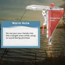 Automatic Stainless Steel Double Spring Folding Fishing Rod Holder, Upgraded Version With High Sensitivity Double Spring, Spring-Loaded Fishing Rod Holder With Lifting Function, Suitable For Ground Support - Multicolor - View 8