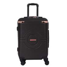 Nueva moda de 20 pulgadas rueda universal equipaje de viaje retro estilo portátil caja de tirador maleta de negocios - Negro - Ver 9