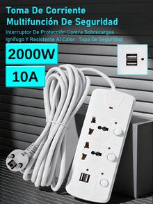 Adapters & Multi-Outlets - White - View 11