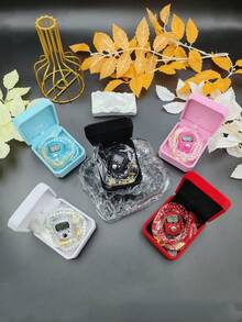 1条99颗斋月祈祷念珠项链，带水钻手动计数器，高档礼盒包装，5种颜色可选（适用于日常祈祷、斋月祈祷、活动计数） - 多色1 - 查看 5