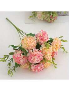 1件人造花人造喇叭夏季节日装饰、情人节婚礼派对装饰、派对节日用品