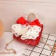 Red Heart Bow