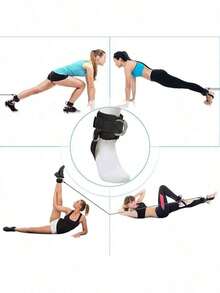 2pcs Adjustable Ankle Straps For Cable Machines, Comfortable Padded