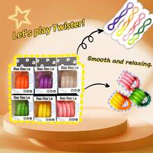 无限旋转坐立不安玩具，变色减压焦虑疗法玩具，无限旋转行星设计，畅销产品 - 彩色 - 查看 2