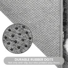 Sour Lemon Alfombra - Gris-blanco ondulado - Ver 6